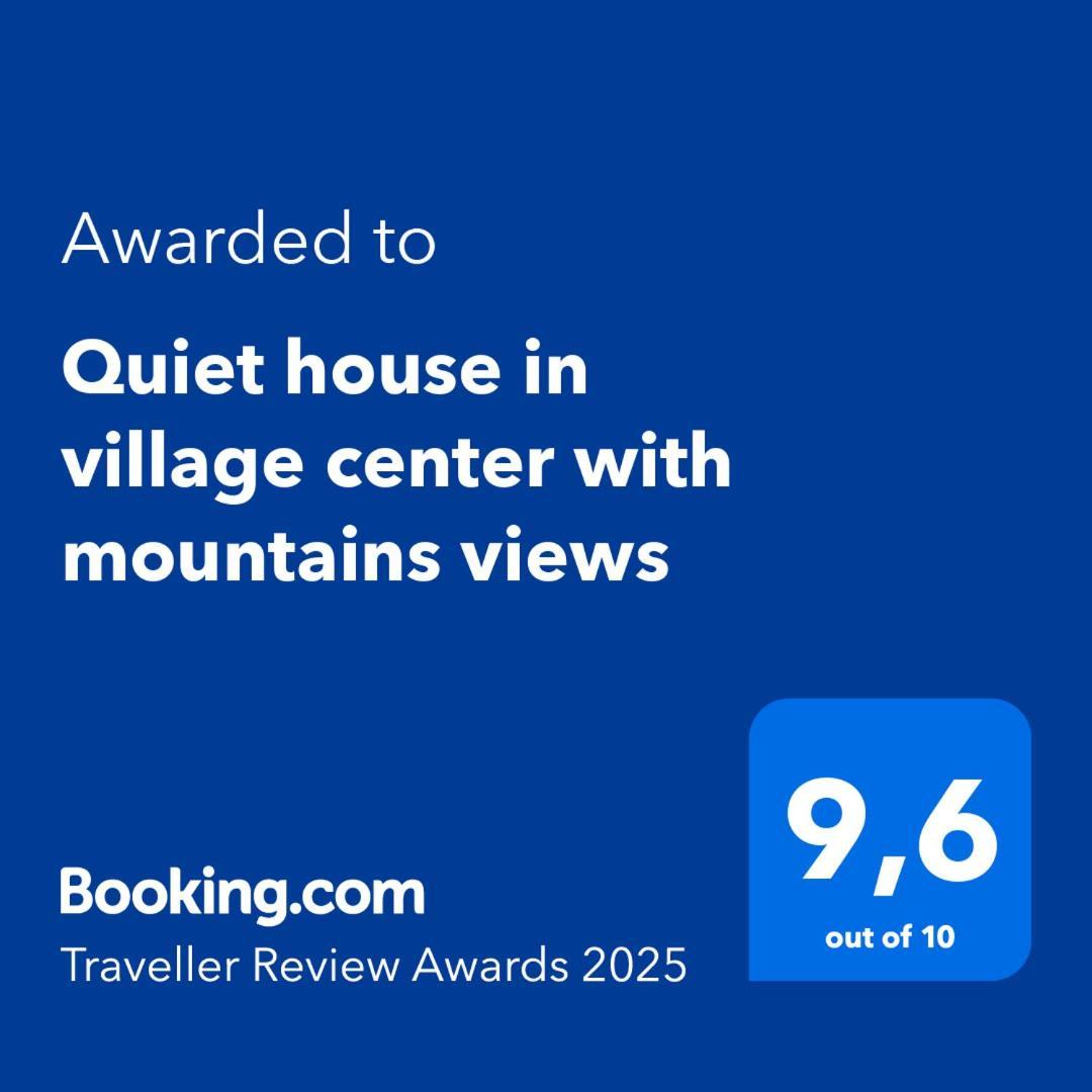 Quiet House In Village Center With Mountains Views 弗里希利亚纳 外观 照片